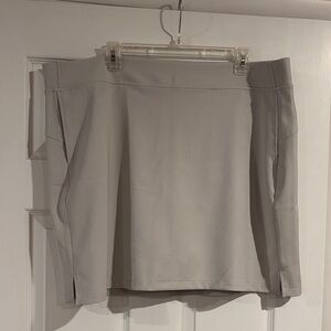 NWT 32 Degrees Cool Women's Gray Skort‎ Size XXL